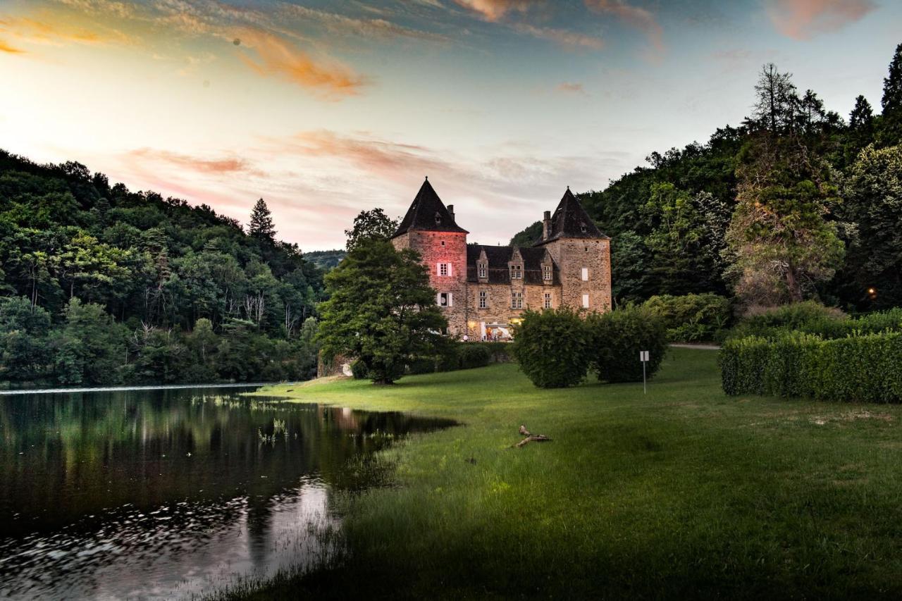 Camping Le Chateau Du Gibanel Saint-Martial-Entraygues Zewnętrze zdjęcie